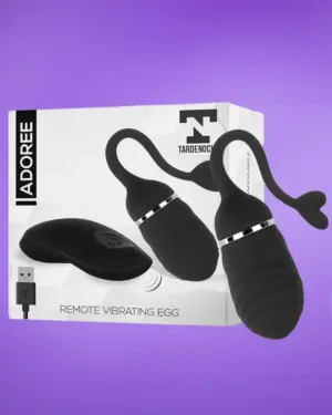 Tardenoche Adoree - Akkus vibrációs tojás (fekete)