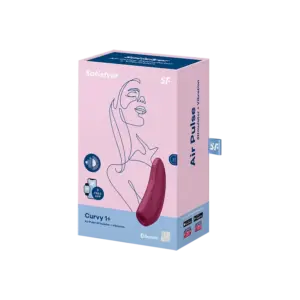 Satisfyer Curvy 1+ - Okos,akkus,vízálló csiklóizgató vibrátor - Image 2