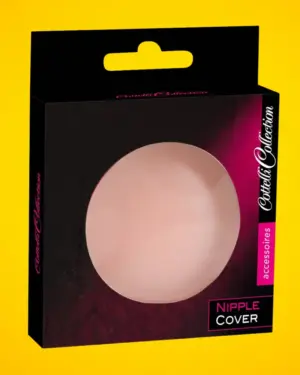 Cottelli Nipple Cover - Kör mellbimbó tapasz (natúr) - 2db