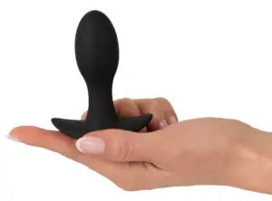 ANOS - Akkus, vízálló anál vibrátor (fekete) - Image 2