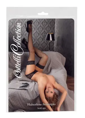 Cottelli - Csipkés, necc combfix (fekete) - Image 2