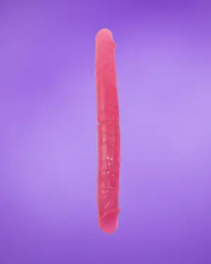 Baile - Kétvégű dildó 36 cm (pink)