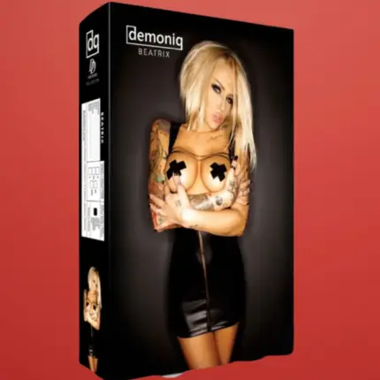 Demoniq Beatrix - Szexi ruha S