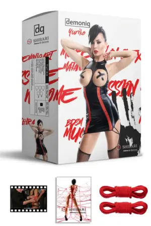 Demoniq Yuriko - Mellnél nyitott mini ruha - Image 2