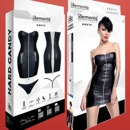 Demoniq Greta - Hátul fűzős ruha