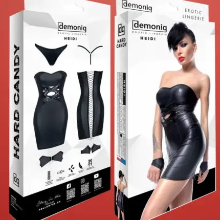 Demoniq Heidi - Lakk mini ruha