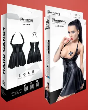 Demoniq Jasmin - Fodros mellemelős szoknya