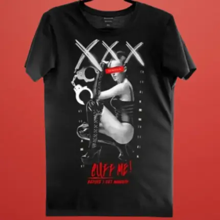 Demoniq TSHRB004 - Fekete póló