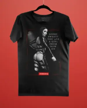 Demoniq TSHRB006 - Fekete póló