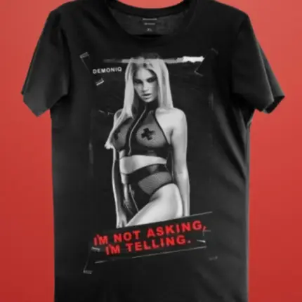 Demoniq TSHRB008 - Fekete póló