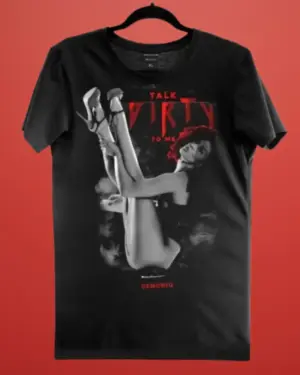 Demoniq TSHRB009 - Fekete póló