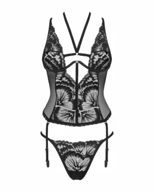 Obsessive Alessya - Csipke fűző és tanga - Image 5