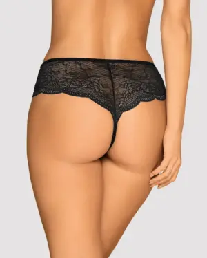 Obsessive Pearlove - Nyitott gyöngyös brazil tanga - Image 4