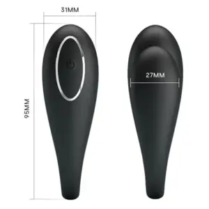 Erospace Astro - Távirányítós  párvibrátor (fekete) - Image 4