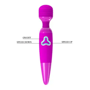 Pretty Love Body Wand - Akkus maszírozó (fekete) - Image 2