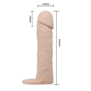 Pretty Love Penis Sleeve 6,2 - Hosszabbító péniszköpeny - Image 4
