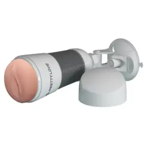 Pretty Love Hedy - Tapadótalpas,vibrációs maszturbátor (fehér) - Image 3