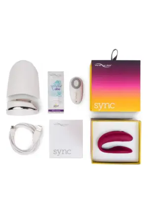 We-Vibe Sync - Appos párvibrátor (bordó) - Image 9