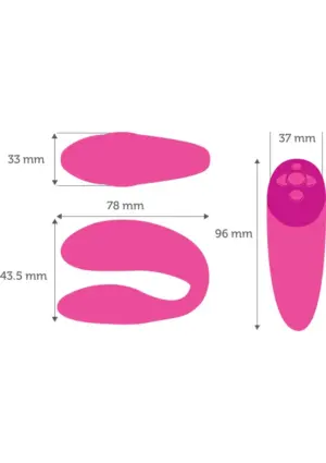 We -Vibe Chorus - Appos párvibrátor (pink) - Image 11