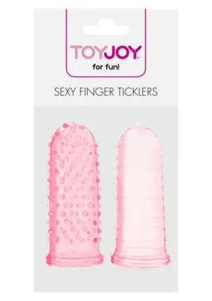Toyjoy Sexy Tickler - Ujjra húzható csiklóizgató (pink) - Image 2