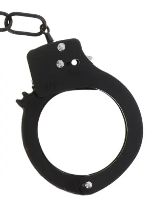 Toyjoy Metal Handcuffs - Fém bilincs (fekete) - Image 3