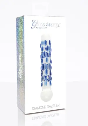 Glass Worxx  Diamond Dazzler - Üveg dildó - Image 6