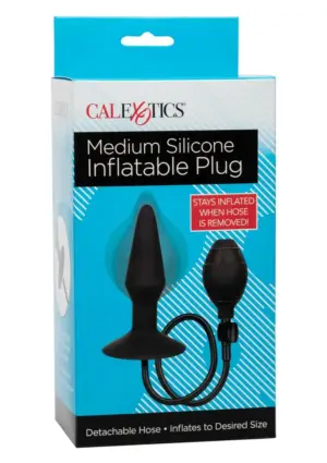 Calextics Inflatable Plug - Felfújható análdugó (fekete) - közepes - Image 2