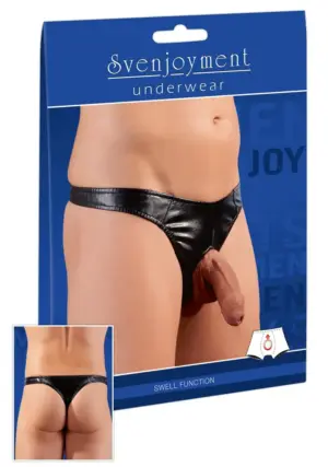 Svenjoyment  -  Pénisznél nyitott férfi tanga S - Image 3