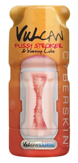 Vulcan Stroker - Élethű vagina, melegítő síkosítóval (natúr) - Image 2