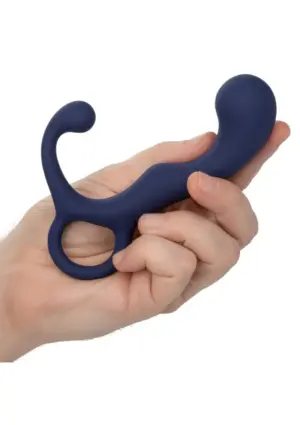 Calexotics Viceroy - Rugalmas prosztata dildó (kék) - Image 5
