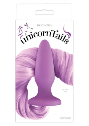 Unicorn Tails - Análplug lófarokkal (lila) - Image 3