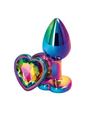 Rear Assets Mulitcolor - Análdugó szívalakú kővel S - Image 2