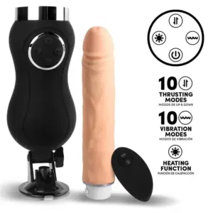 Intoyou BDSM Line - Sex Machine - Távirányítású, hőkontrollos vibrátor - Image 5