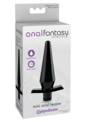 Anal Fantasy - Rezgős análkúp (fekete) - Image 3