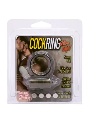 Mini Vibrating Cockring - Vibrációs péniszgyűrű (fekete) - Image 2