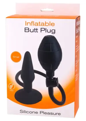 Inflatable - Pumpálható análdugó (fekete) S - Image 2