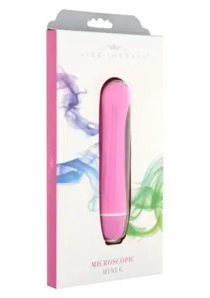 Vibe Therapy Microscopic Mini G - Szilikonos vibrátor (pink) - Image 2