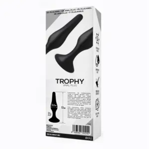Tardenoche Trophy - Análdugó (fekete) - 13cm - Image 3