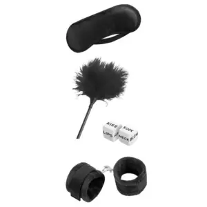 Intoyou BDSM Line - Kezdő kötöző szett - 4 részes (fekete) - Image 5