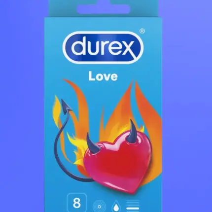 Durex óvszer Love - Easy-on óvszer (8db)