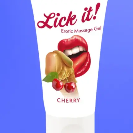 Lick it! - 2in1 ehető síkosító - cseresznye (50ml)