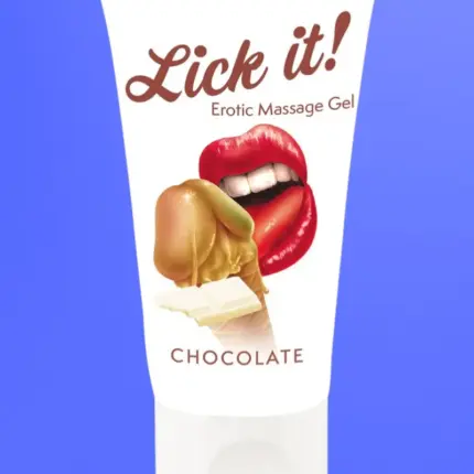 Lick it! - 2in1 ehető síkosító - fehércsoki (50ml)
