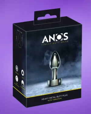 Anos Heavy Metal - Fém análvibrátor (ezüst)