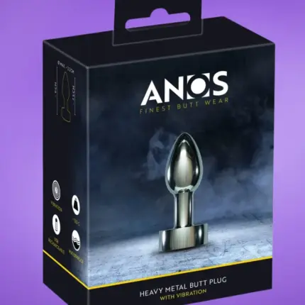 Anos Heavy Metal - Fém análvibrátor (ezüst)