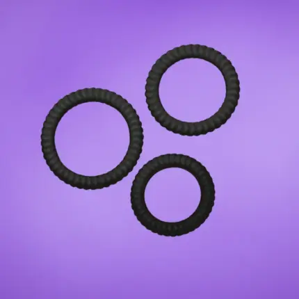 You2Toys - Lust péniszgyűrű trió - fekete