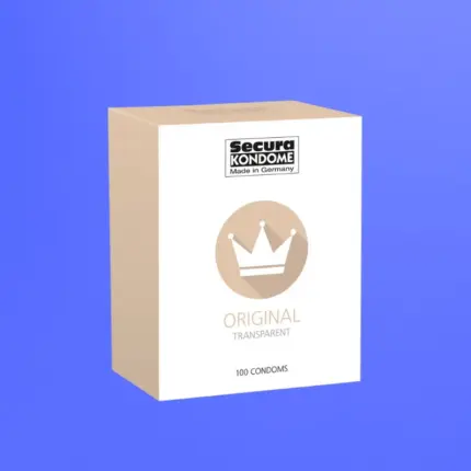 Secura Original - Áttetsző óvszerek (100db)