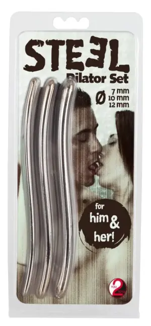 You2Toys - STEEL Dilator - Húgycsőtágító dildó szett (3db) - Image 2