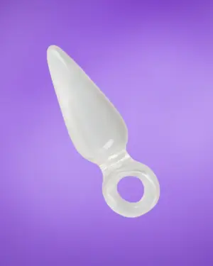 You2Toys - Finger Plug - Análujj dildó (áttetsző)