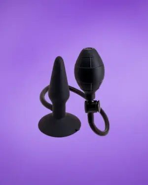 Inflatable - Pumpálható análdugó (fekete) S
