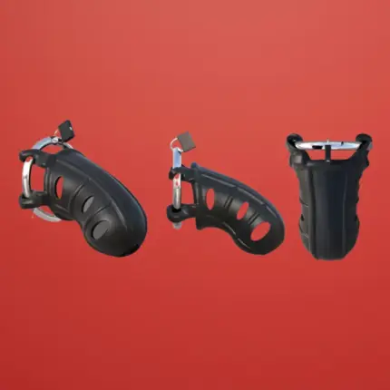 Hardcore Silicone Cock Block - Szilikon péniszkaloda